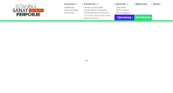 Desktop Screenshot of istanbulsanatferforje.com